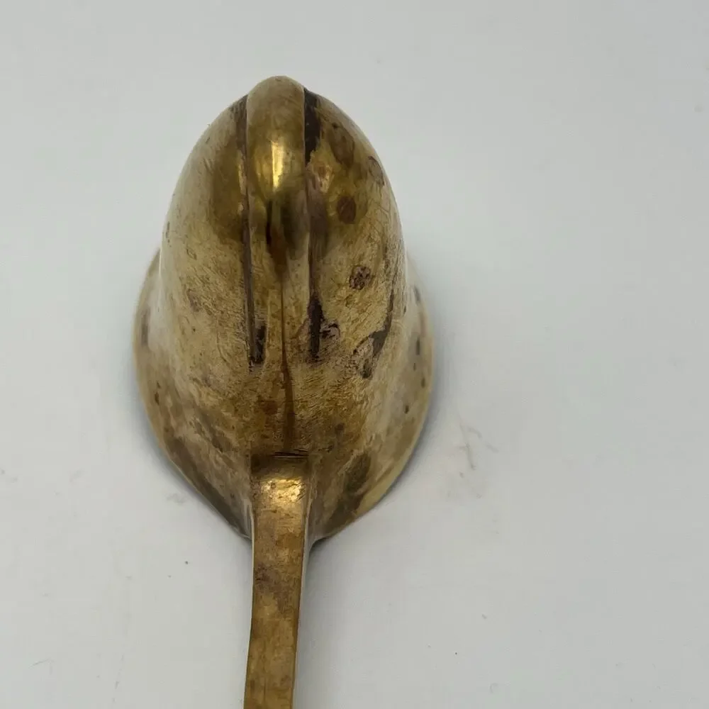 Vintage Solid Brass Candle Snuffer Bell Shape 9” Made In India Cottagecore Decor - Picture 7 of 13